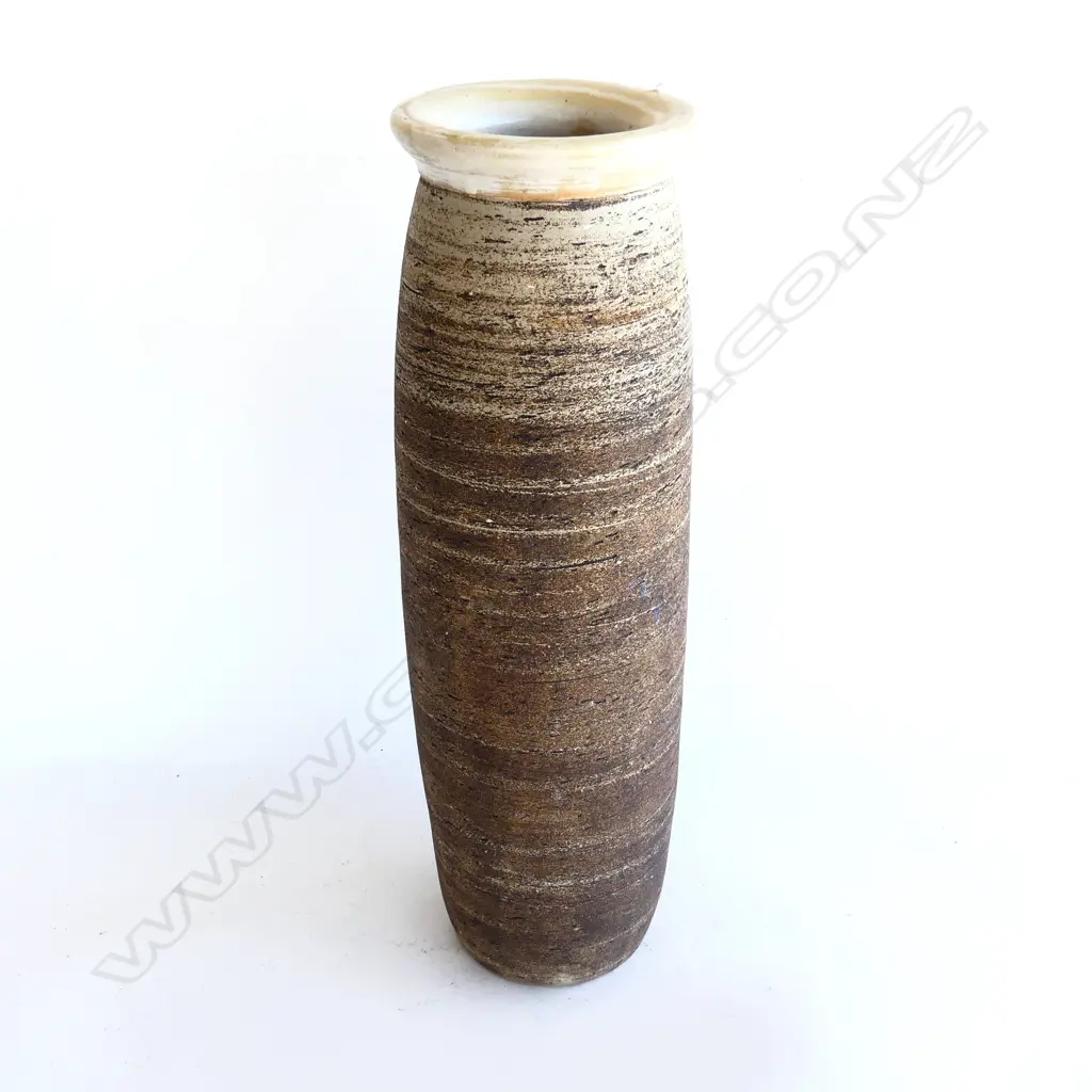 TALL STUDIO POTTERY VASE H.550mm Image 1++