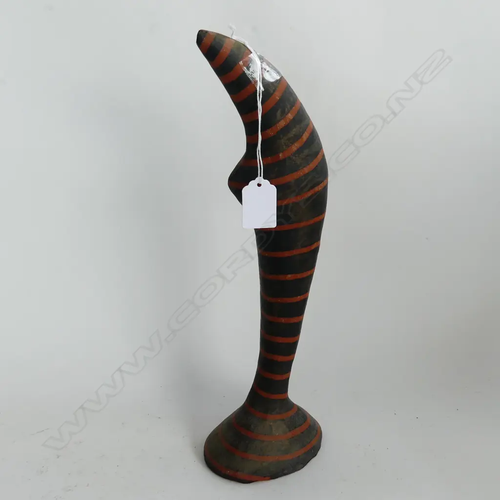 BORIS RUBENSTEIN (ISREAL) TERRACOTTA SCULPTURE H.355mm Image 1++