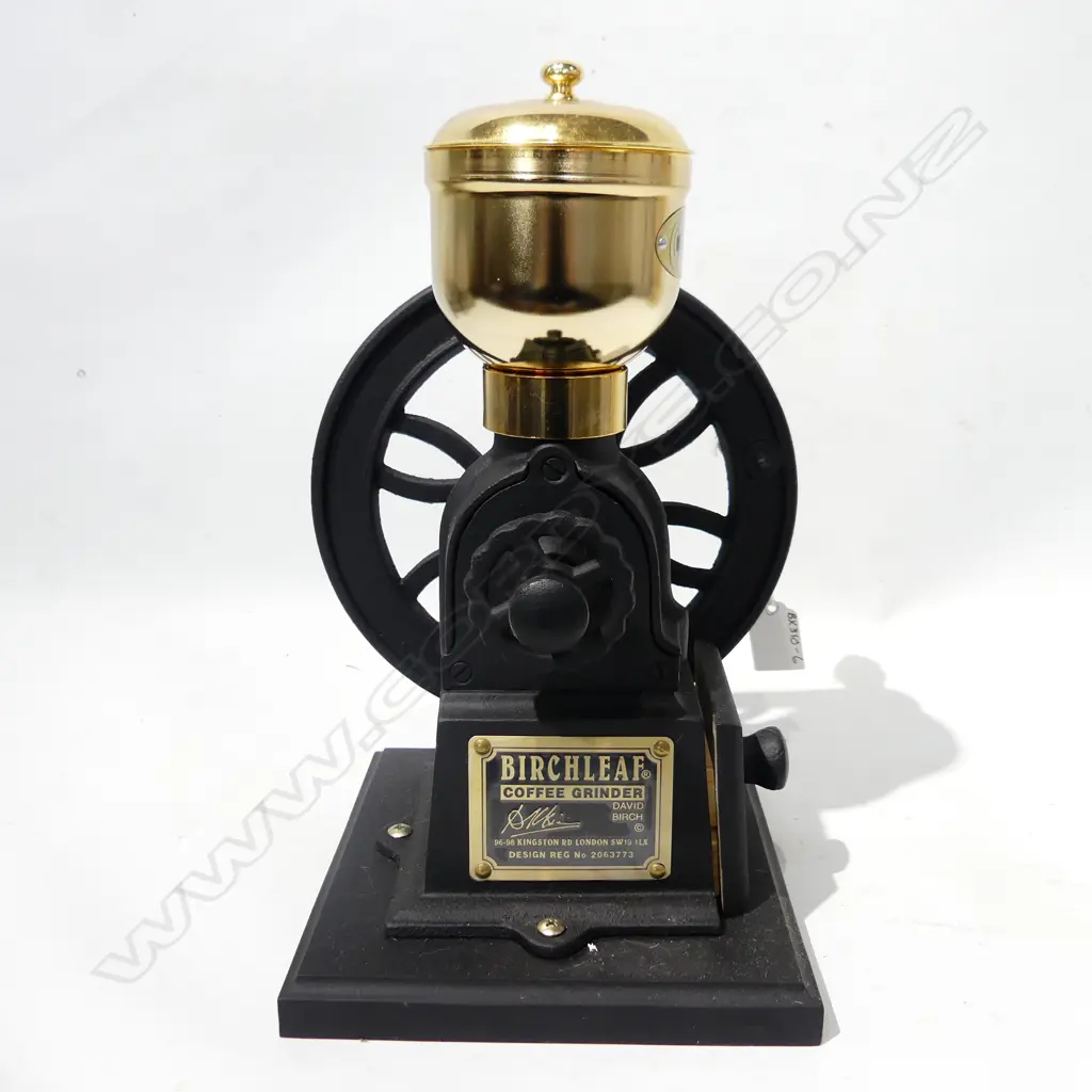 BIRCHLEAF CAST IRON COFFEE GRINDER - AS NEW IN BOX Image 1++