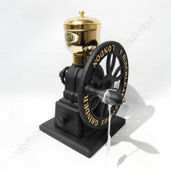 BIRCHLEAF CAST IRON COFFEE GRINDER - AS NEW IN BOX