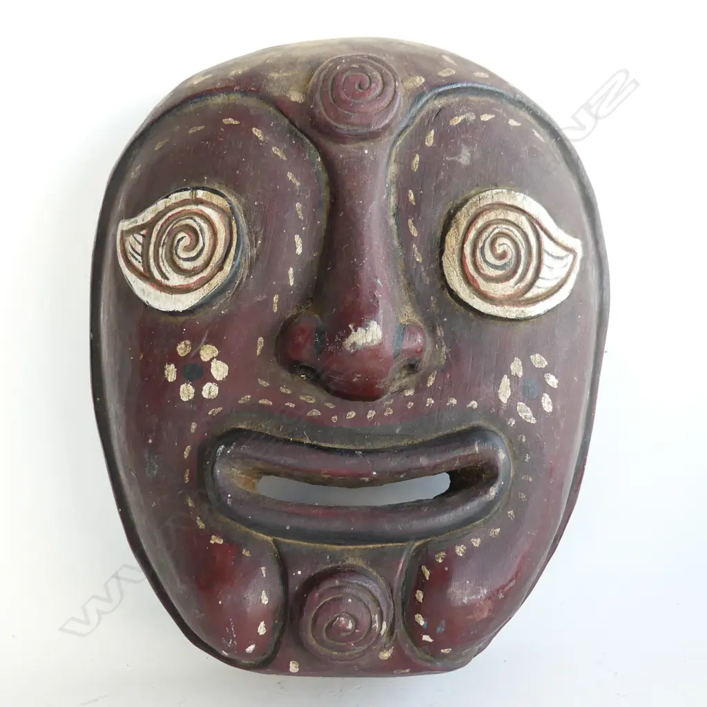 JAVANESE CEREMONIAL FACE MASK  Image 1++