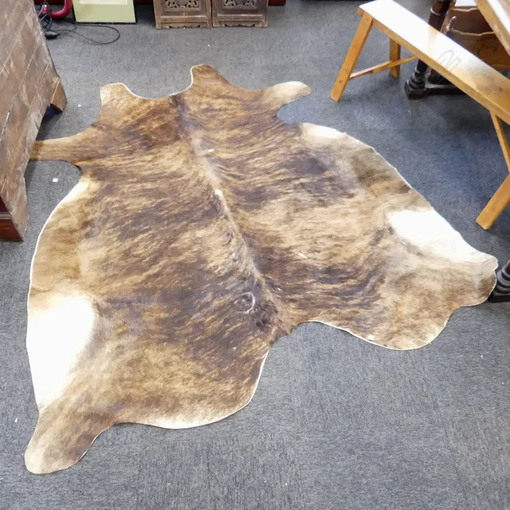 ANIMAL HIDE RUG 1950x1800mm Image 1++