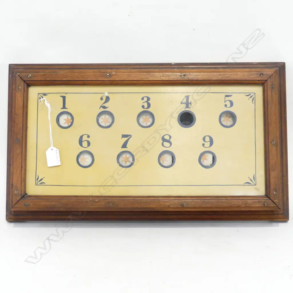 VINTAGE WALL MOUNTED SERVANT BELL PULL DISPLAY 310x550mm Image 1++