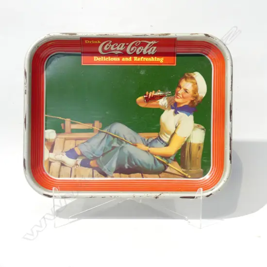 GENUINE 1940 COCA COLA TRAY 