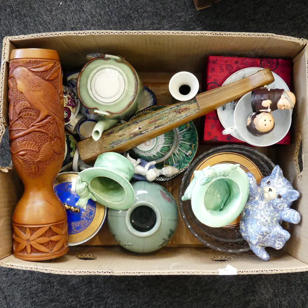 BOX LOT ASST. CHINA ETC Image 1++