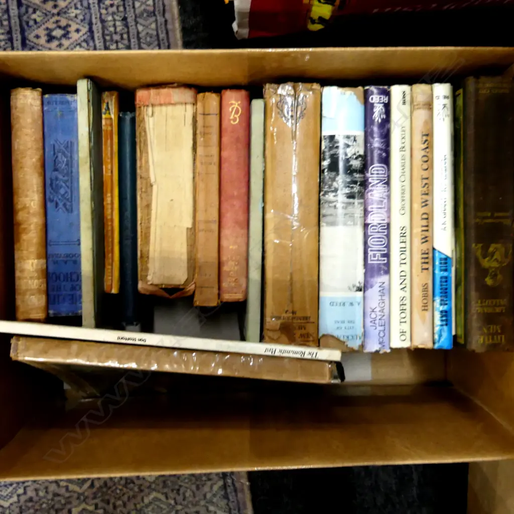 BOX BOOKS; NZ NOVELS ETC Image 1++