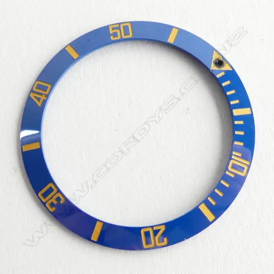 NEW CERAMIC BLUE BEZEL FOR ROLEX WATCH, INNER 30.5mm, OUTER 38mm