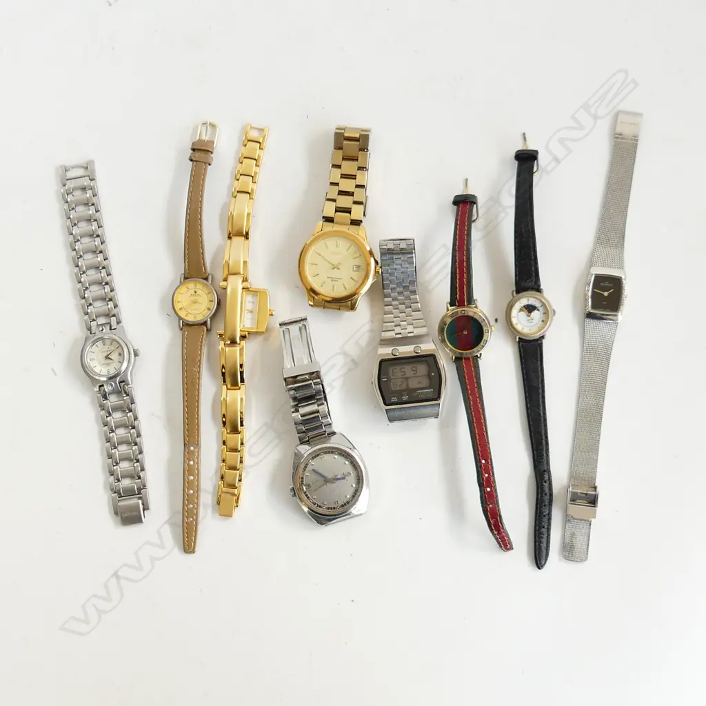 9 ASST. WRIST WATCHES INCL. SKAGEN Image 1++