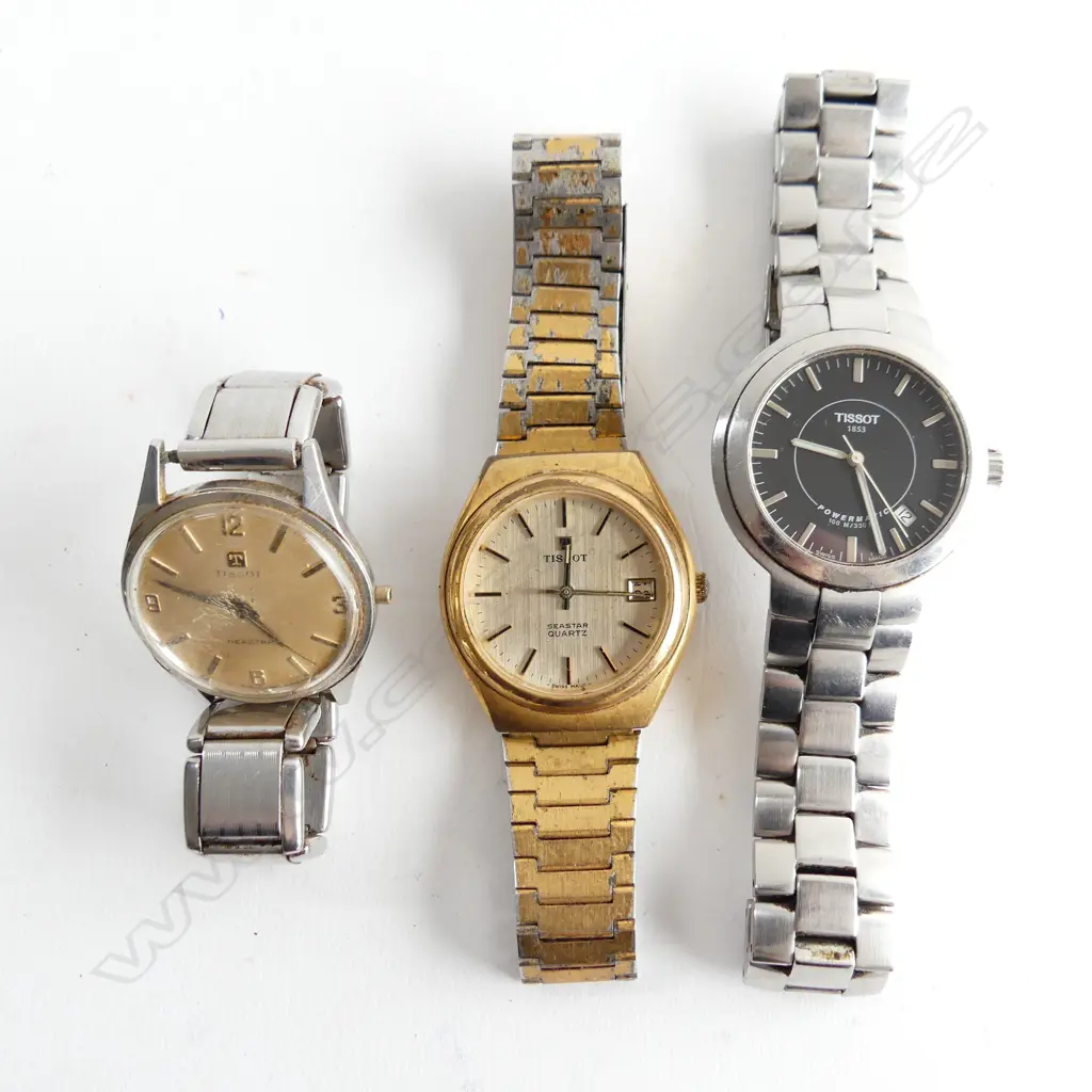 3 MEN'S TISSOT WATCHES  Image 1++