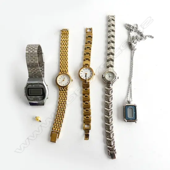 5 ASST LADIES WATCHES 