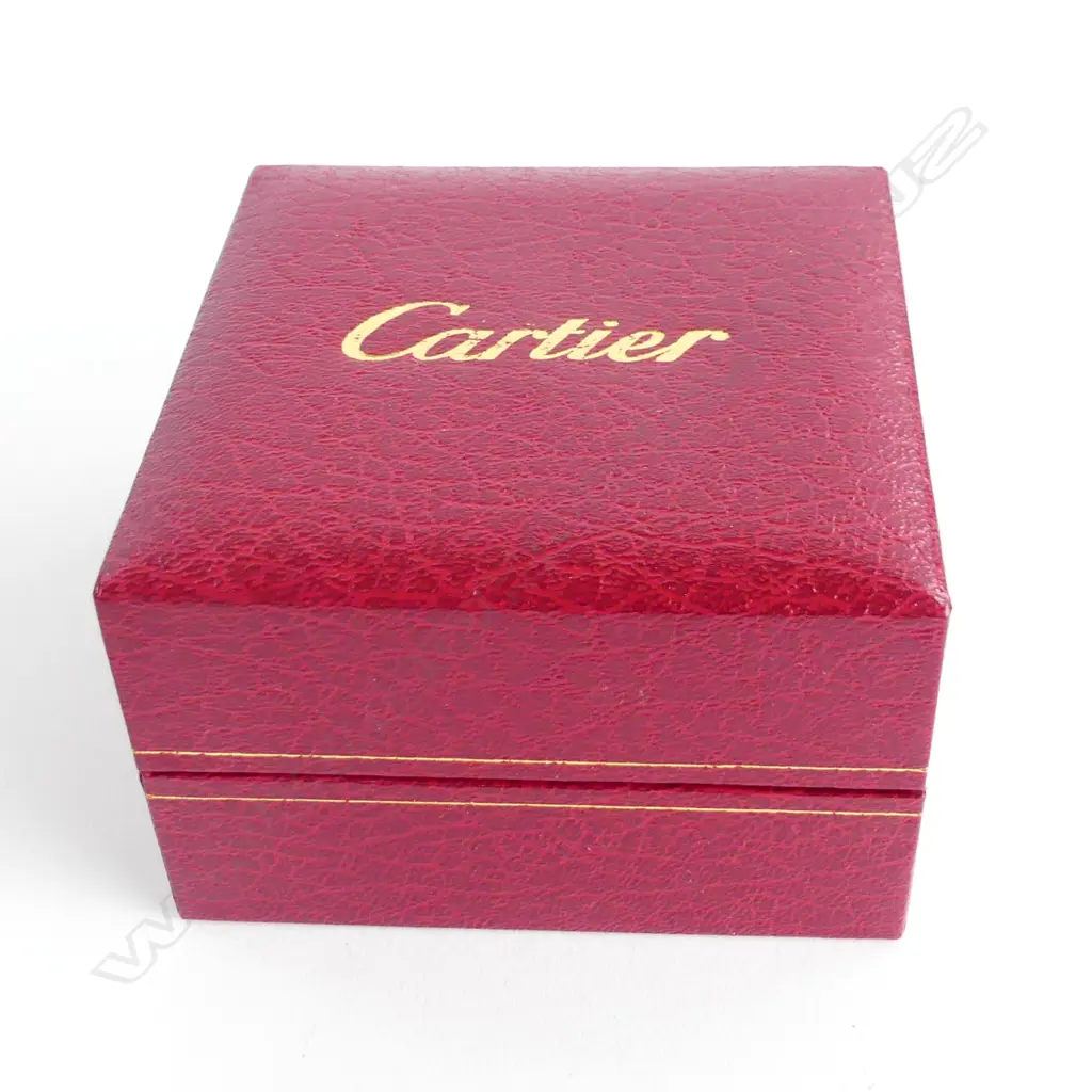 RED FAUX DESIGNER WATCH BOX  Image 1++