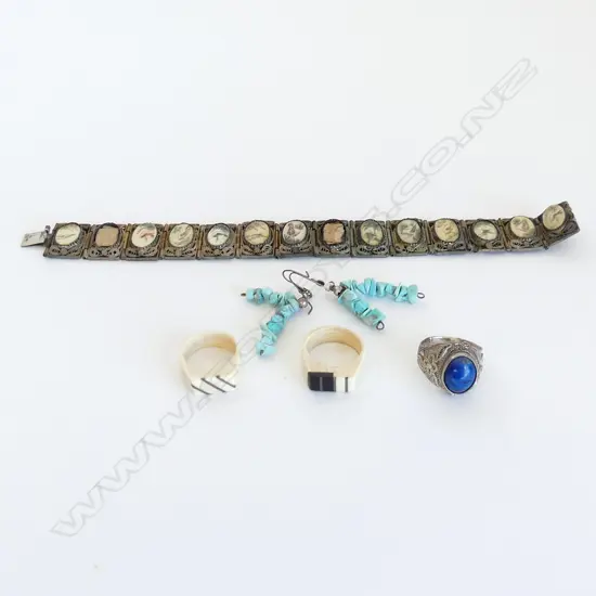 5 PCS ETHNIC JEWELLERY 42.9GMS