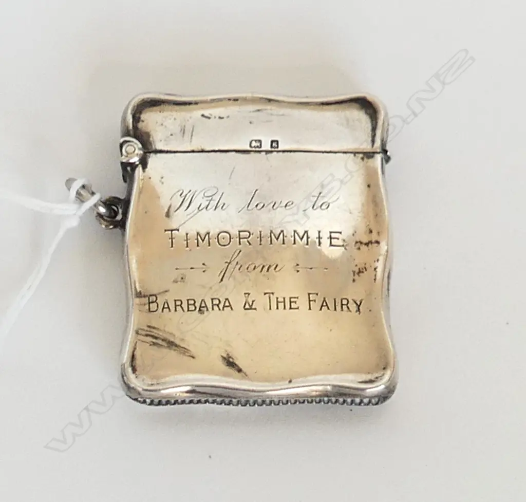 S/SILVER VESTA BOX 38grms Image 1++
