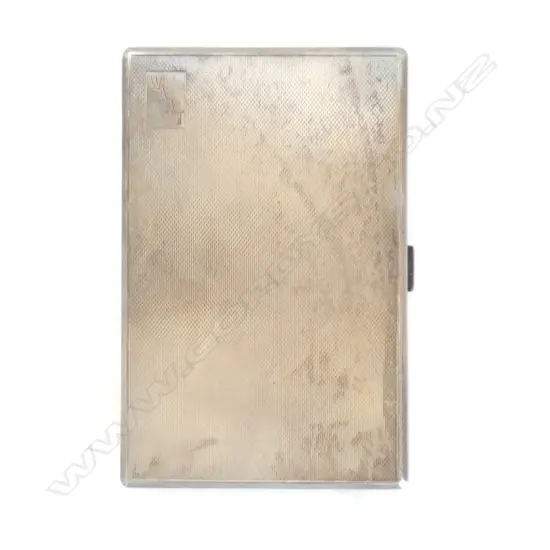 S/SILVER CIG CASE  L130MM 190grms