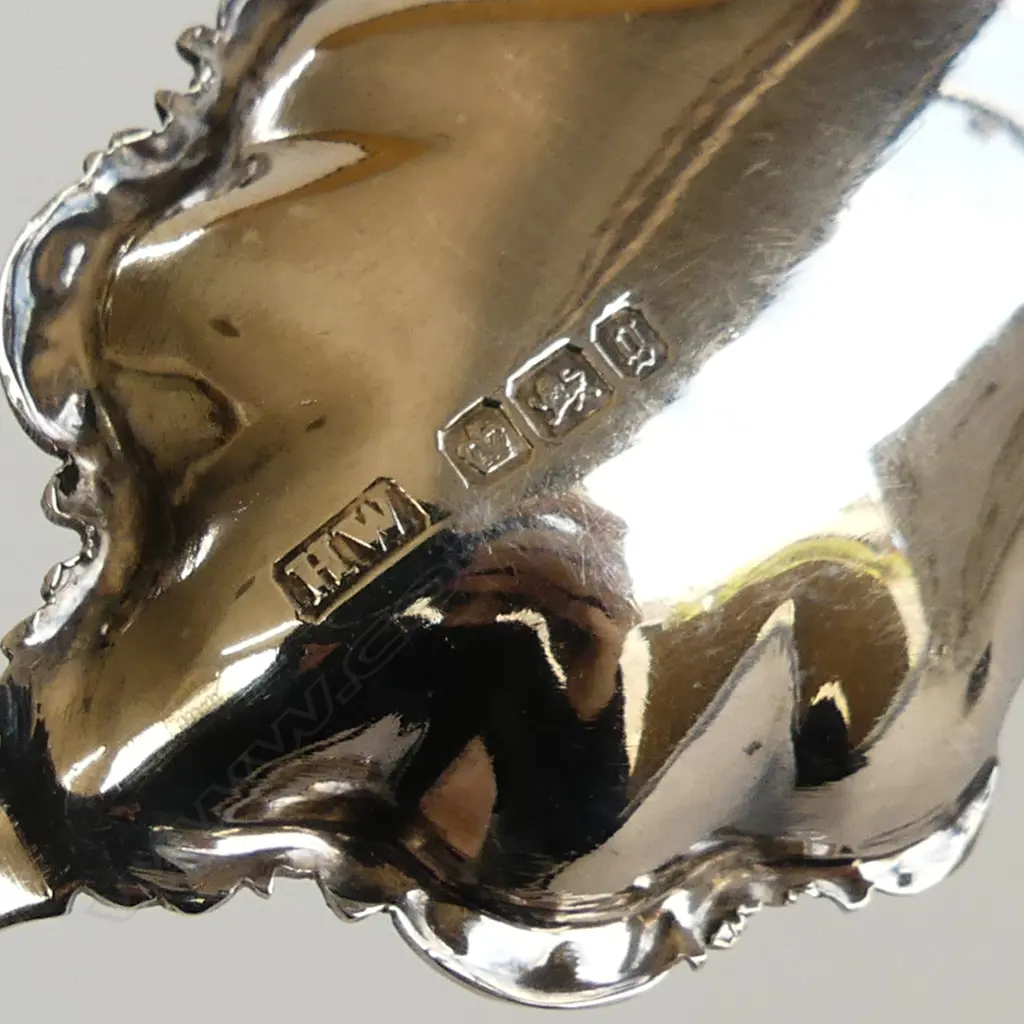 PR ORNATE STG SILVER SPOONS L. 165mm, SHEF. 1899, 76GMS Image 1++