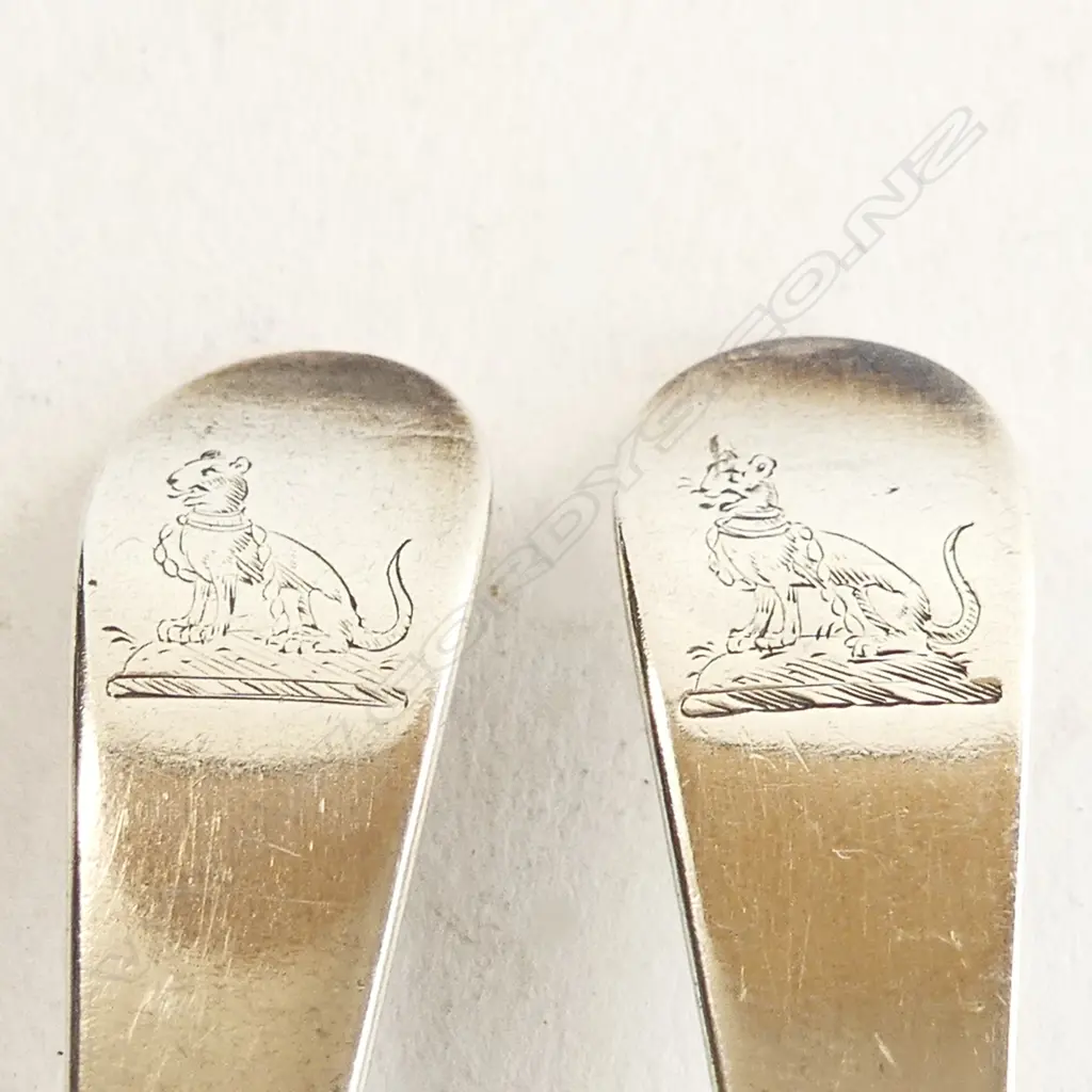 STG SILVER; SET 5 COFFEE SPOONS + SET 6 COFFEE SPOONS & 5 ASST MUSTARD SPOONS 199GMS Image 1++