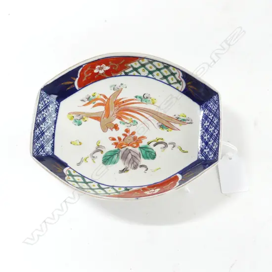 JAPANESE IMARI SAUCE DISH C. 1850 L. 165mm