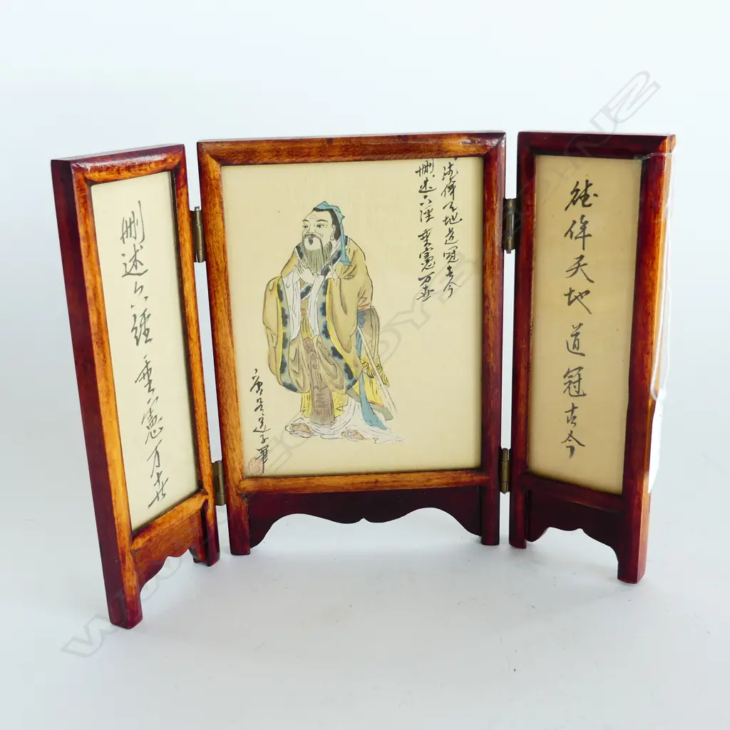 MINIATURE CHINESE SCREEN H.170mm Image 1++