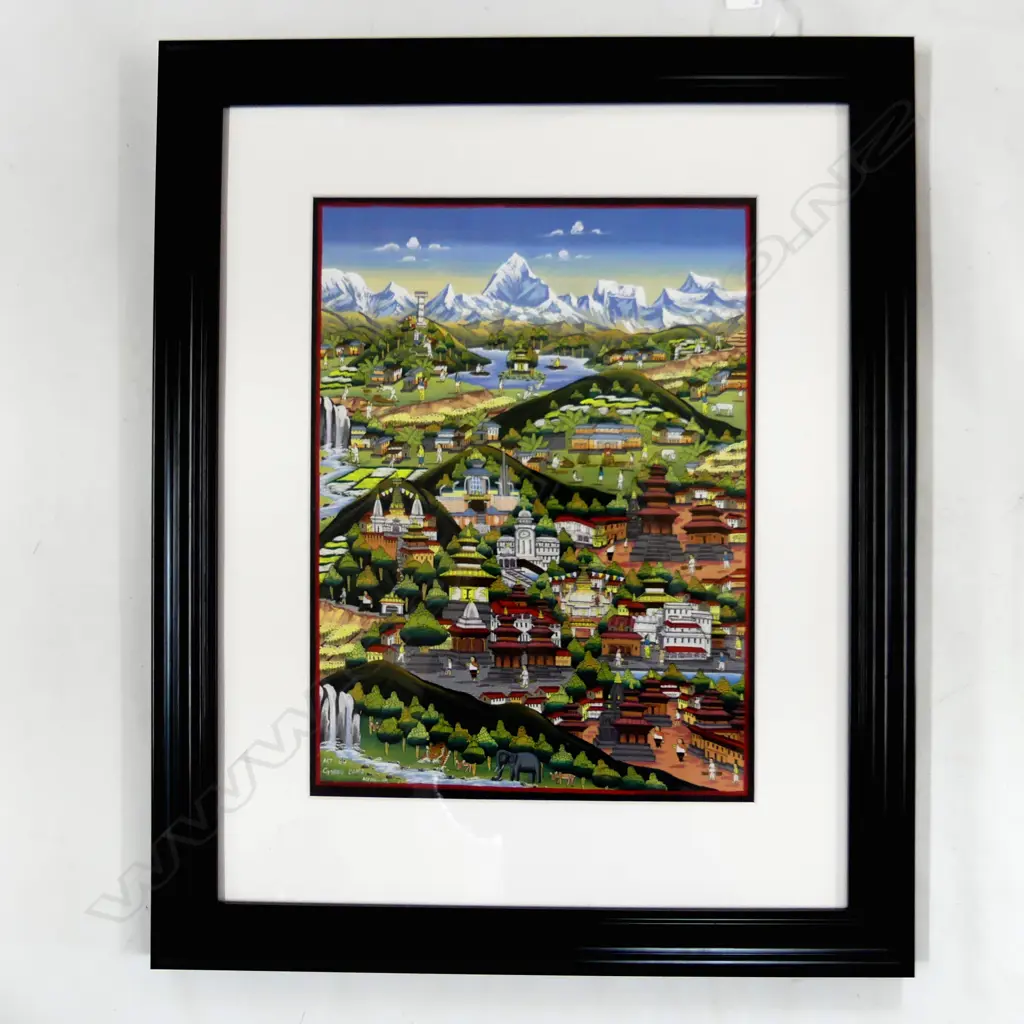 GYUNA LAMA, NEPAL, FRAMED PRINT, 1989  290 X 380mm Image 1++