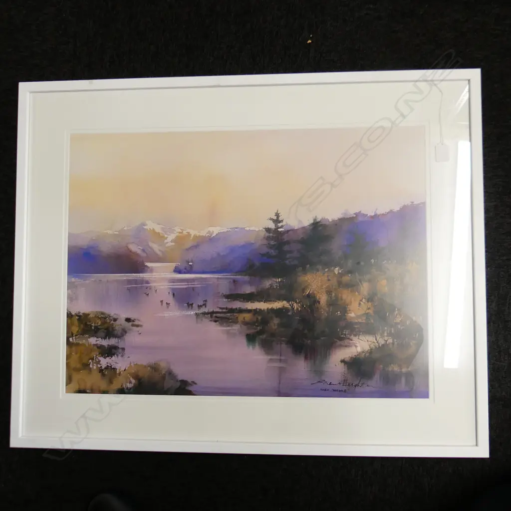 BRENT HEIGHTON PRINT 'INNER WATERS' 500x680mm Image 1++