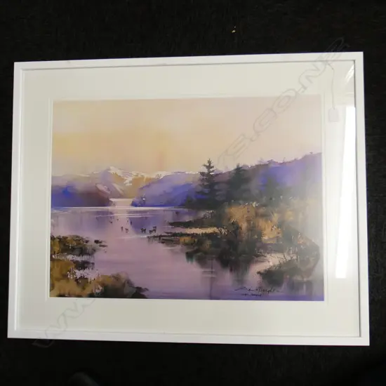 BRENT HEIGHTON PRINT 'INNER WATERS' 500x680mm