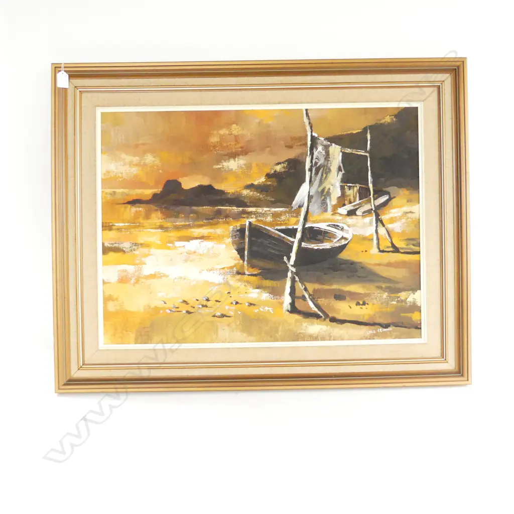 LANCE O'GORMAN 'FISHERMANS REST KARI KARI' 540x745mm Image 1++