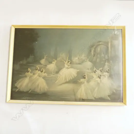 LG RETRO BALLET PRINT - CARLOTTA EDWARDS 600x900mm