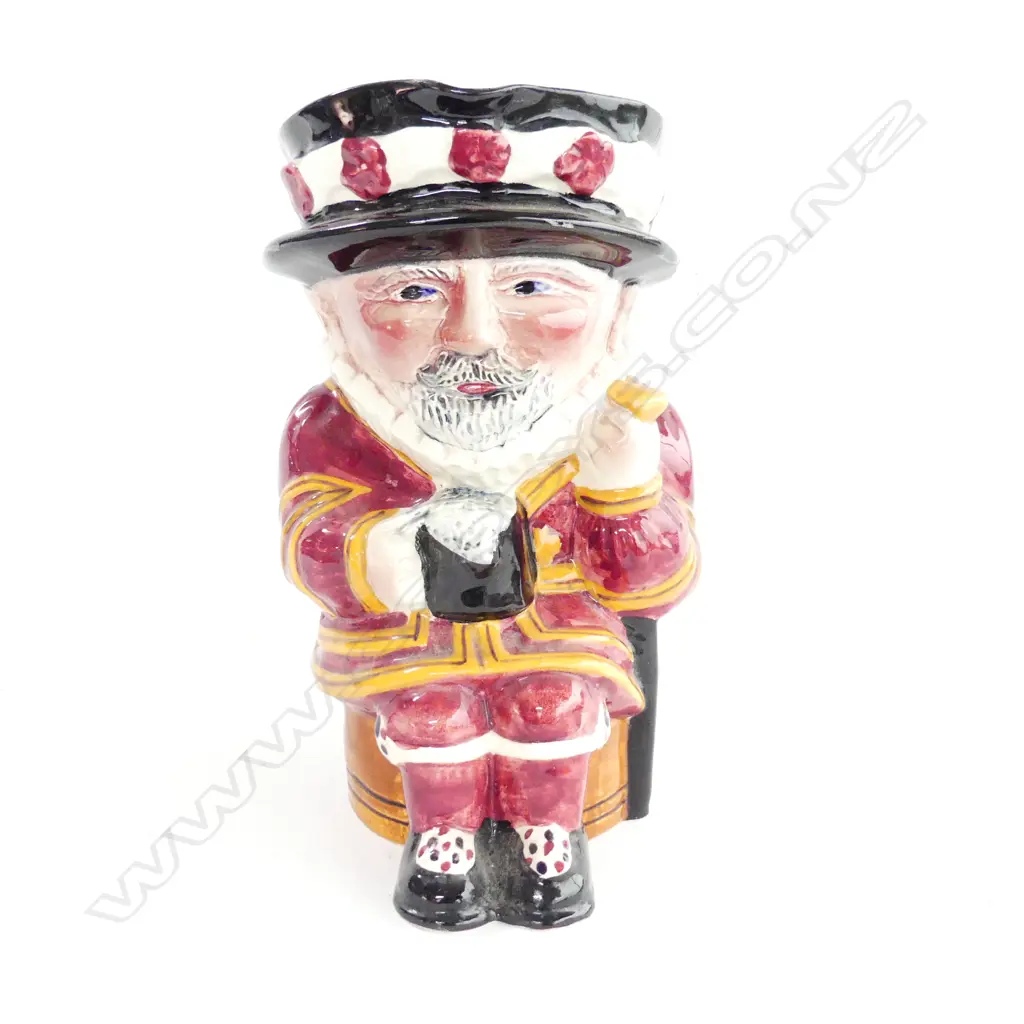 BEEFEATER TOBY JUG BY SHORTER STAFFORDSHIRE ENGLAND H. 220mm Image 1++