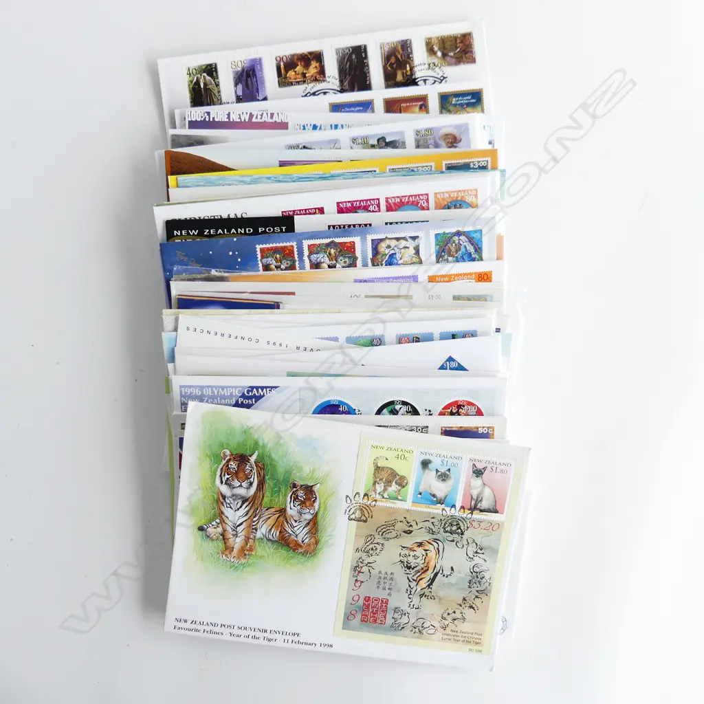 STAMP COLLECTION 1995-2001, FDC ETC CATALOGUE VALUE #$880 Image 1++