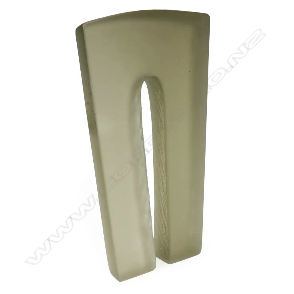EMMA CAMDEN CAST GLASS SCULPTURE, 2003 320 X 165mm Image 1++