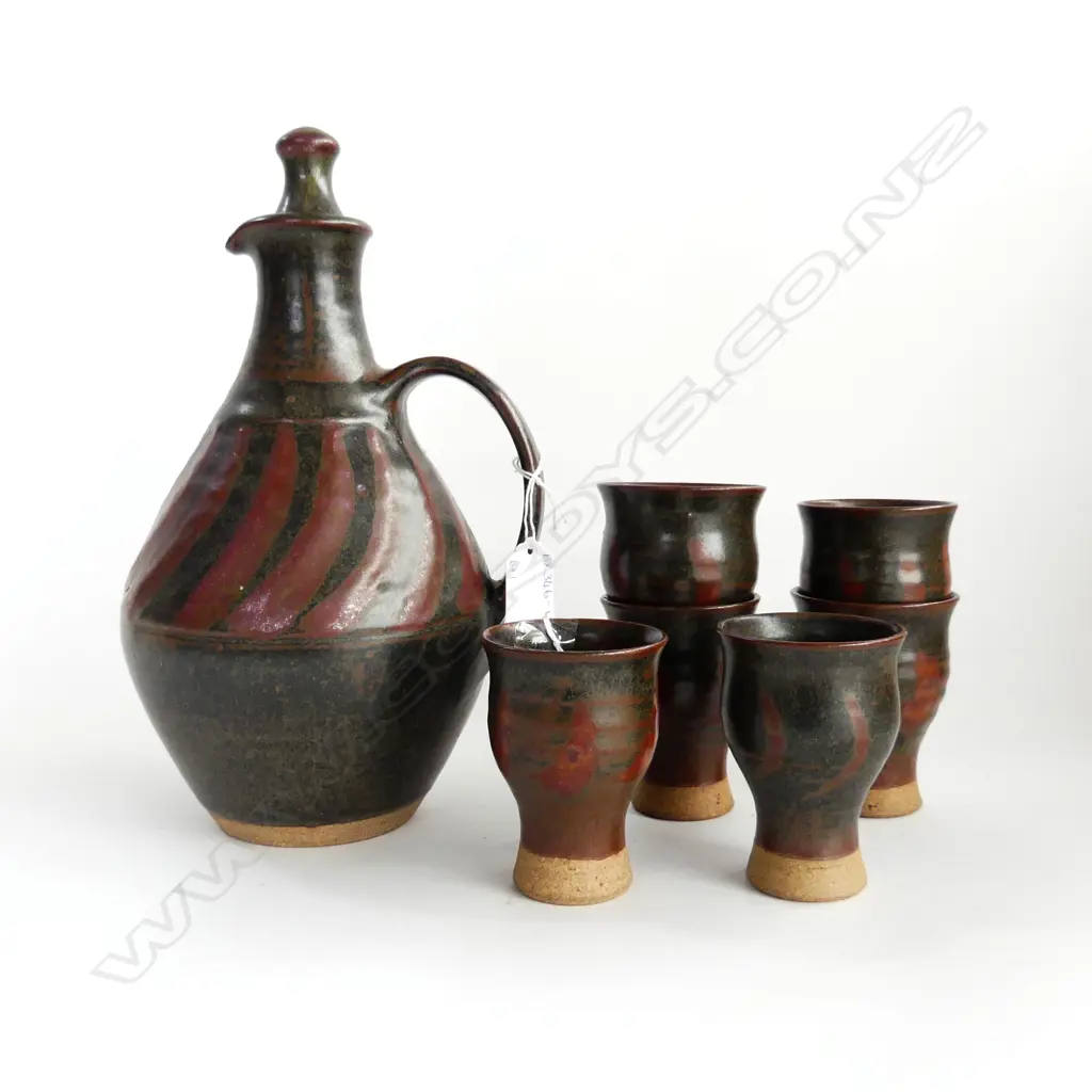 LG SIMON ENGELHARDT WINE DECANTER WITH 6 YONOMI SET Image 1++