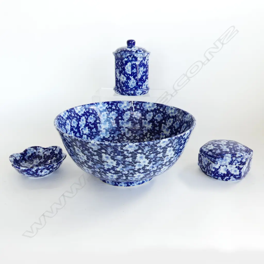 LG CALICO BOWL 315mm dia + 2 LIDDED CONTAINERS & DISH Image 1++