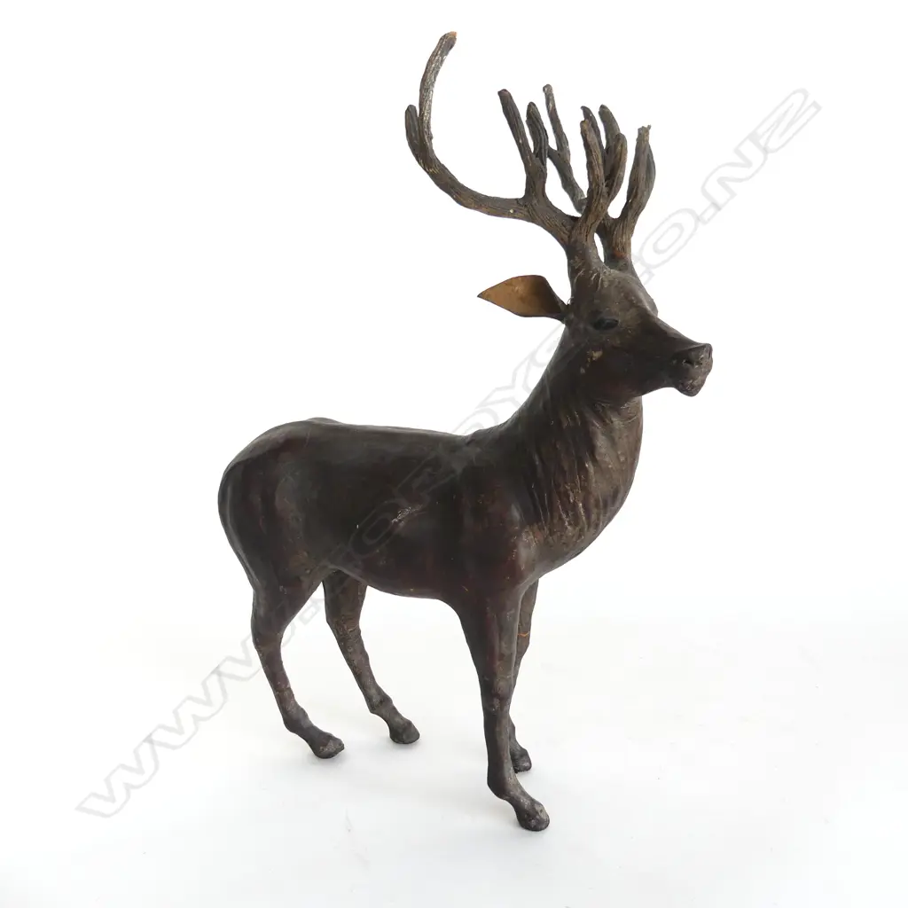LEATHER STAG H.400mm minor damages Image 1++