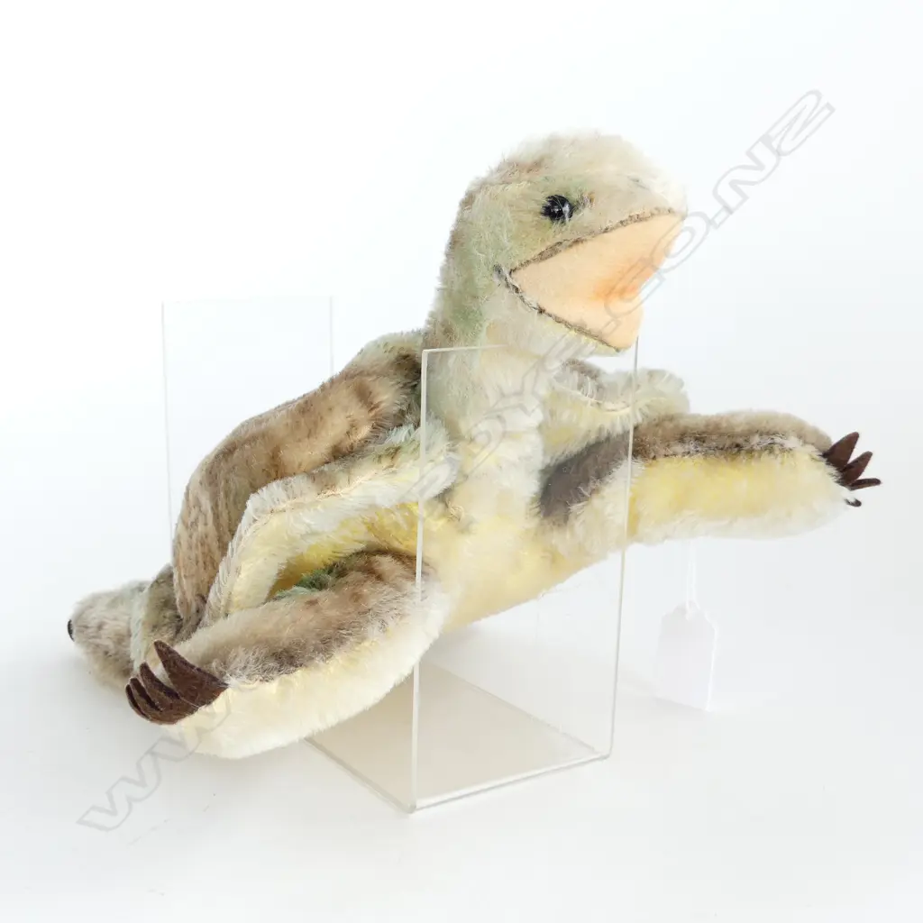 VINTAGE STEIFF TURTLE, L. 320mm Image 1++