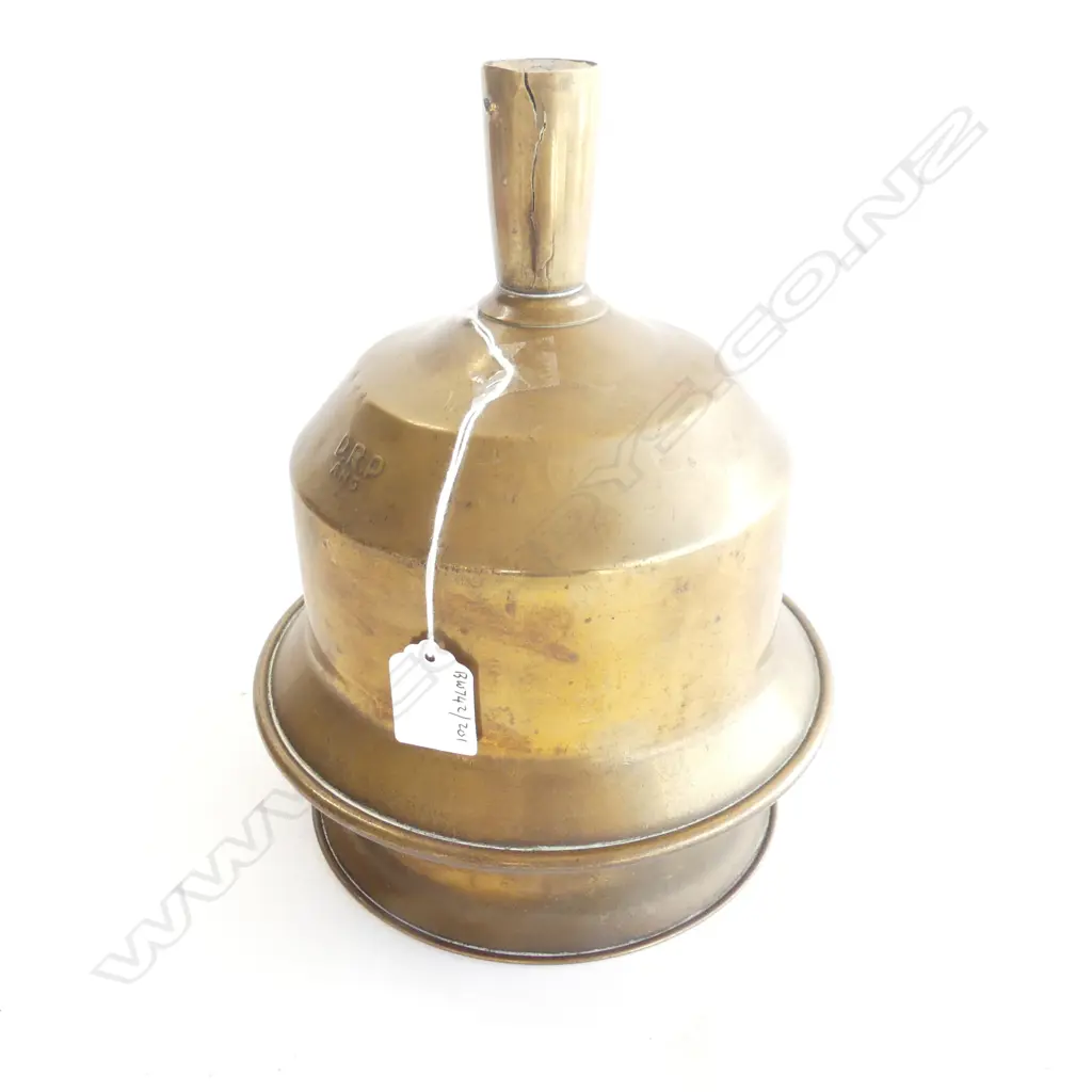 VINTAGE GERMAN BRASS WASHING DOLLY H.250mm Image 1++
