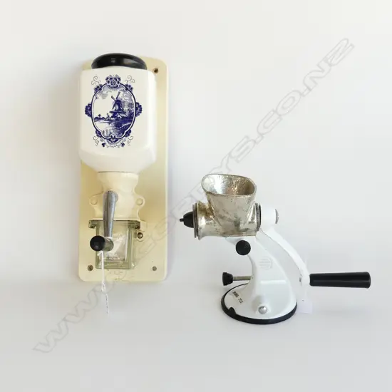 VINTAGE COFFEE GRINDER AND FOOD MINCER