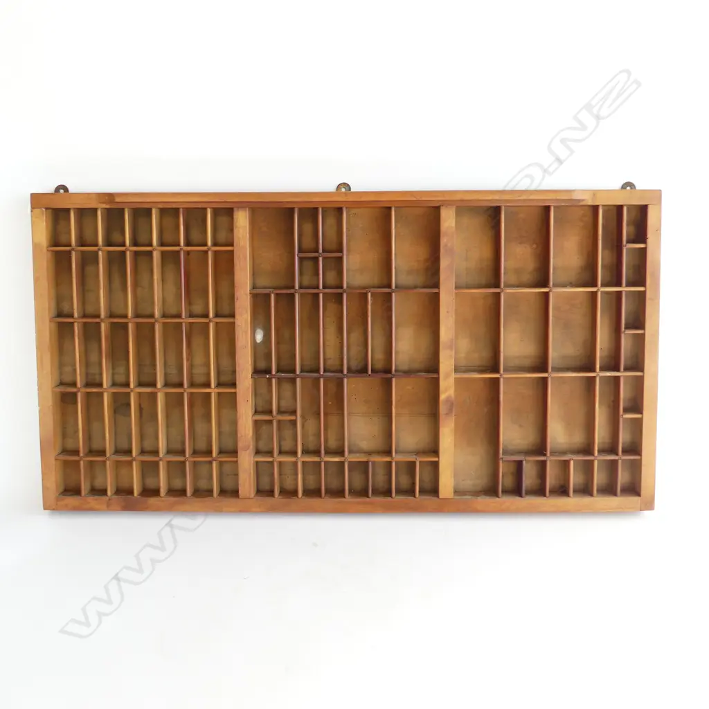 WOODEN PRINTERS TRAY 820x420mm Image 1++