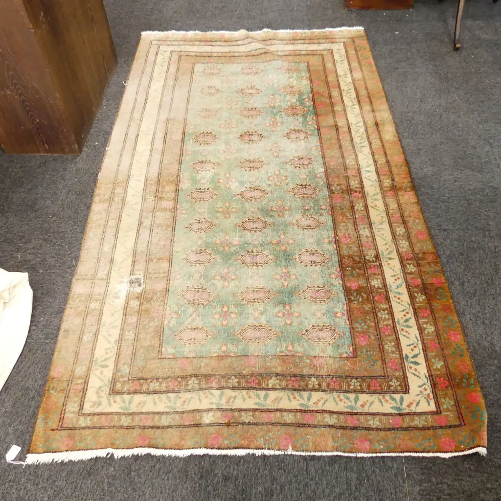 HAND KNOTTED WOOL PILE RUG (REPAIR) 2150x1200mm Image 1++