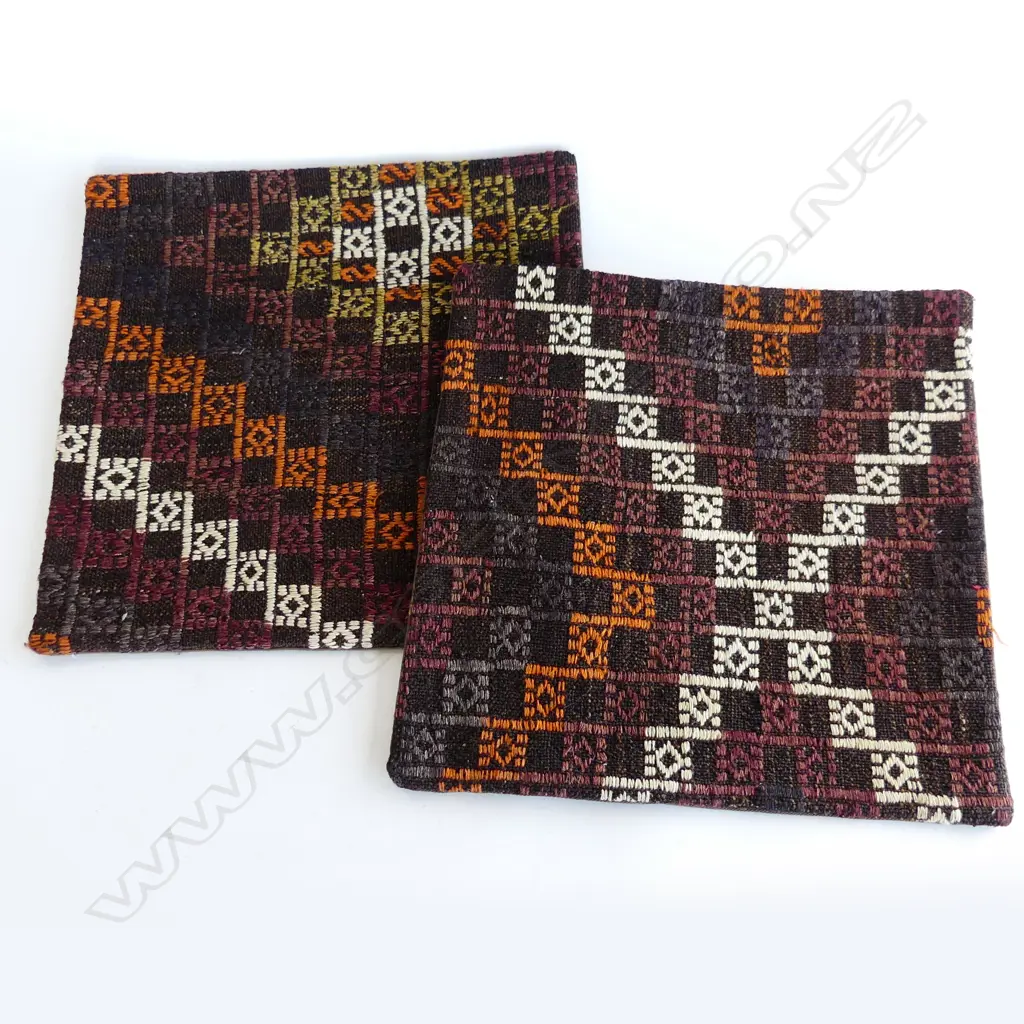 PR TURKISH KELIM CUSHION COVERS 400 X 400mm Image 1++