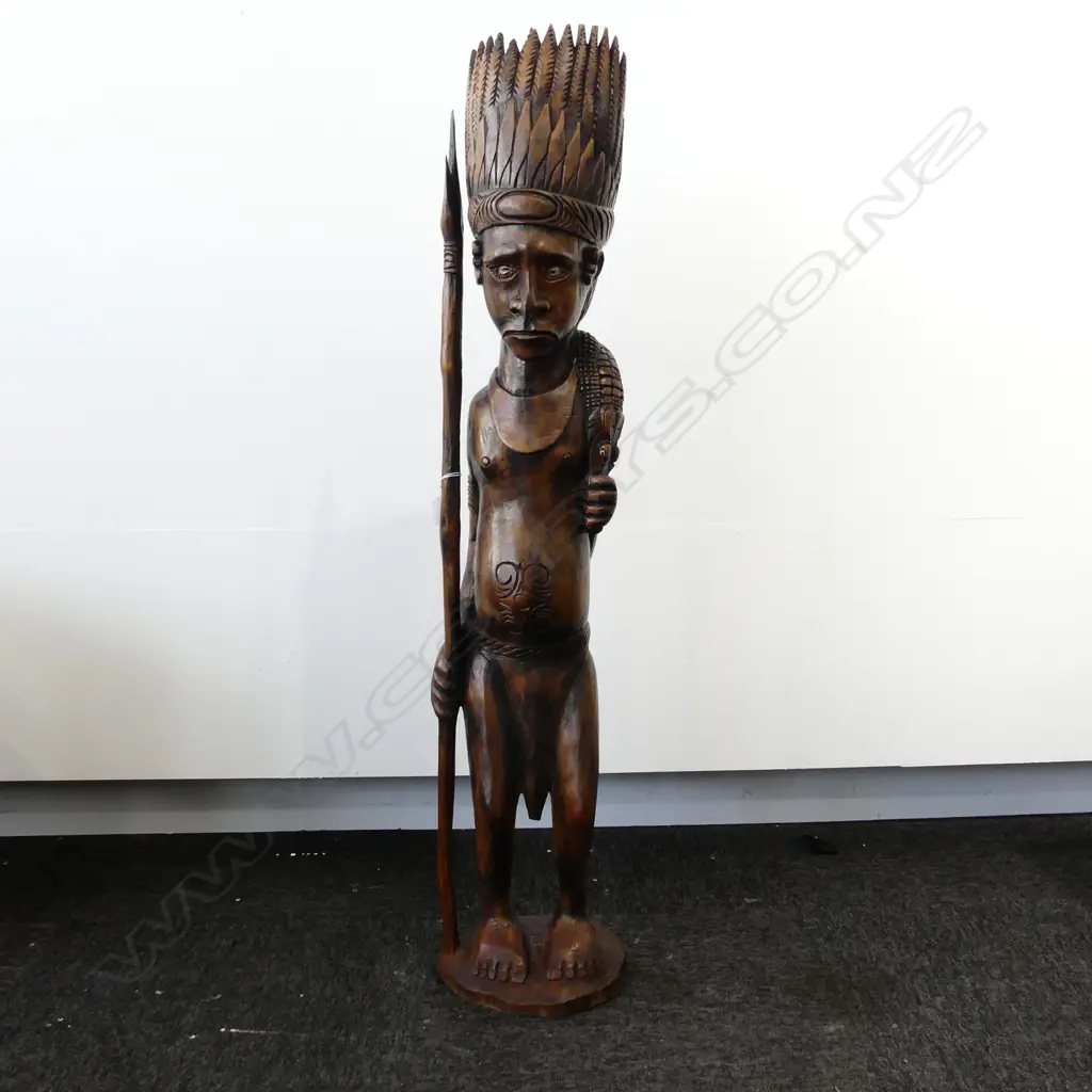 PNG WOODEN STATUE H.1200mm Image 1++