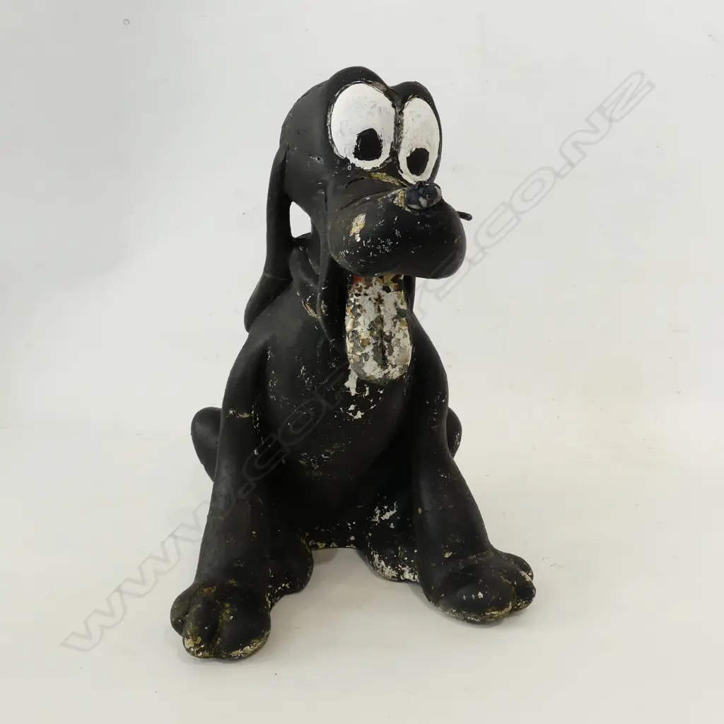 RETRO PLUTO CONCRETE STATUE H.400mm Image 1++