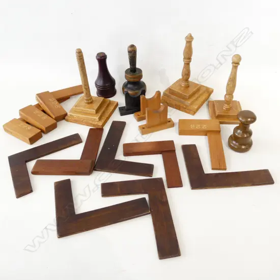 COLLECTION OF MASONIC CEREMONIAL OBJECTS