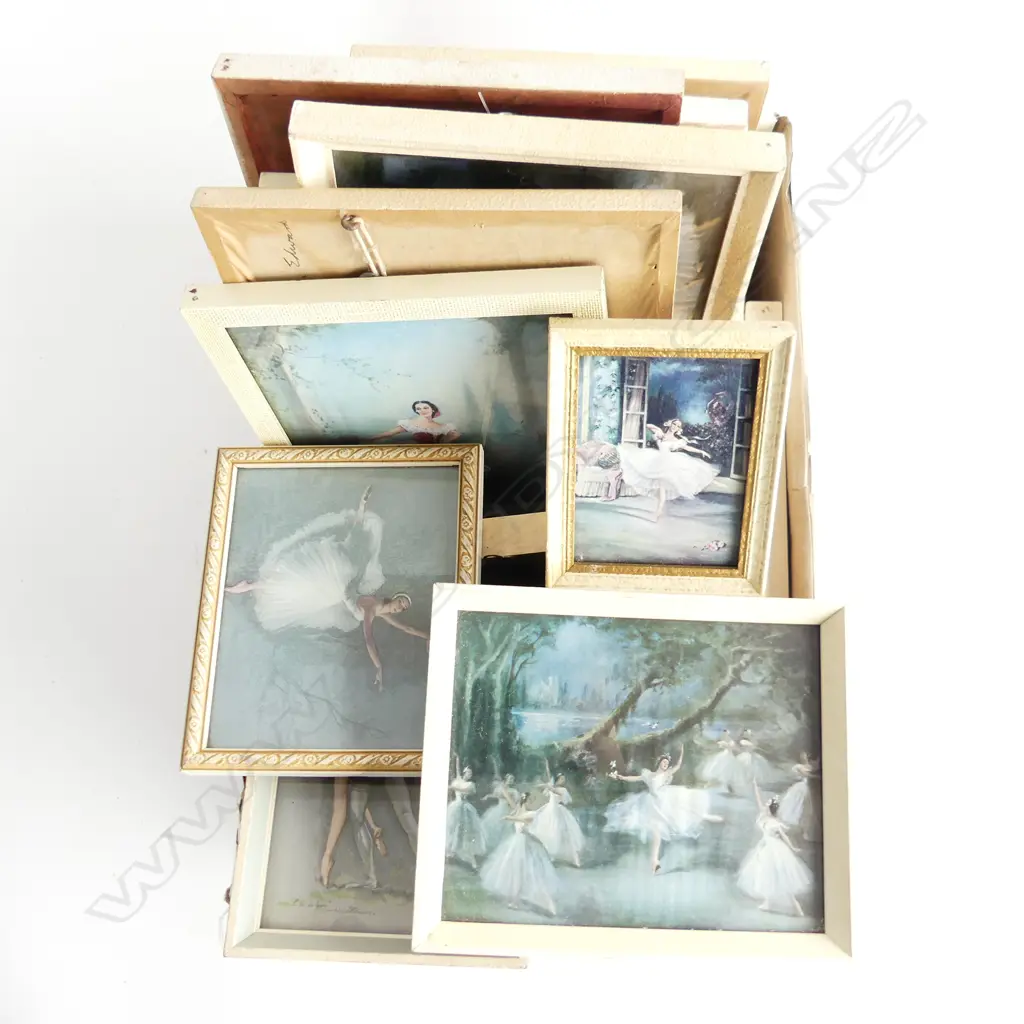 BOX LOT SMALL BALLET PRINTS Image 1++