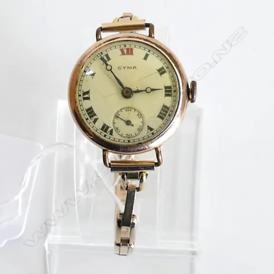 VINTAGE LADIES ROLLED GOLD WATCH, WORKING 