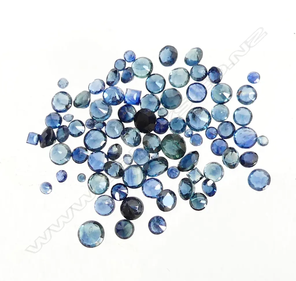 BAG 10CT FACETED SAPPHIRES Image 1++