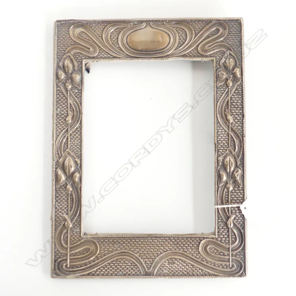 LARGE S/S ART NOUVEAU PHOTO FRAME NO GLASS H300MM Image 1++