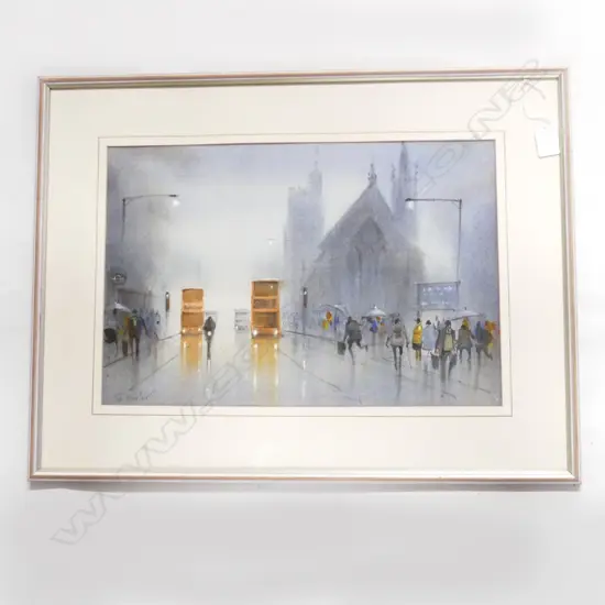 W/C  ST JOHNS BAPTIST CHURCH NORTH LONDON BY GS MARLER H480MM L620MM