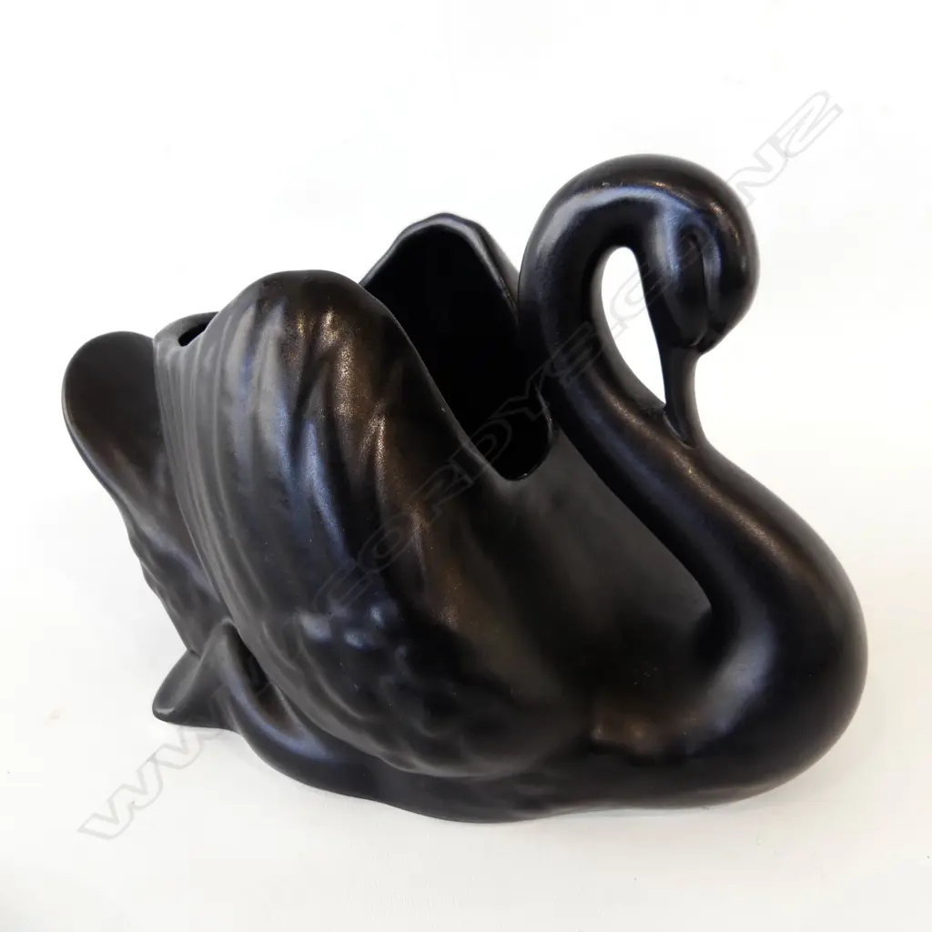 STUDIO CERAMICS BLACK SWAN L. 230mm Image 1++