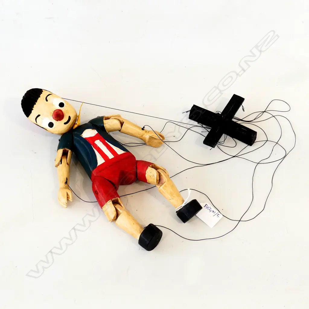 PINOCCHIO WOODEN PUPPET H.320mm Image 1++