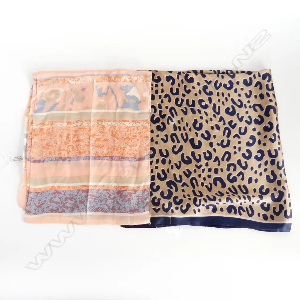GREGORY LANDER SILK SCARF W270MM & JULIANNA SILK SKARF L520MM Image 1++